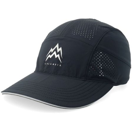 Columbia - Svart 5panel Keps - Speed Trail Ball Cap Black Mountain 5-Panel @ Hatstore