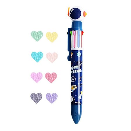 2 ST Kulspetspenna Neutral Penna 01-8FÄRG 01-8FÄRG