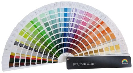 Beckers 710017629 Färgkarta NCS-index, 2050, Målarredskap & tillbehör