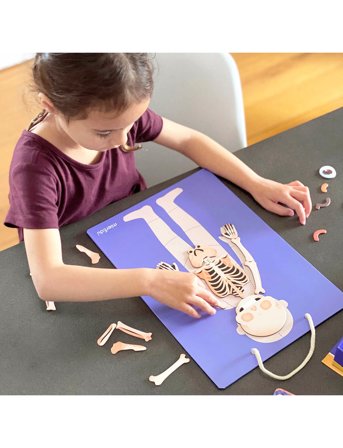 mierEdu Magnetic Learning Box - All About Body And Emotion (Danish) - Multi/patterned - ONE SIZE