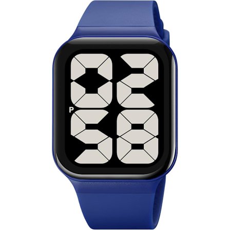 Stor LED Digital Klocka med Datum och Tid, 3Bar Vattentät Armbandsur Herr Dam Sportklockor ...