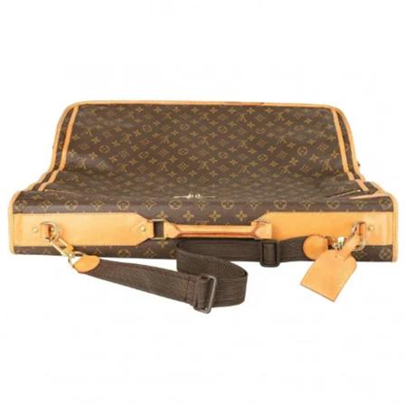 Louis Vuitton Vintage Pre-owned Canvas travel-Tass , Bruin , Dames , Maat: ONE Size Vintage Tassen
