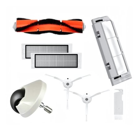 Xiaomi Mi Vacuum 1. sukupolvi / 2 / 1S, SDJQR01RR SDJQR02RR SDJQR03RR Roborock E4 E5 S4 Max pääsivuharjasuodattimelle
