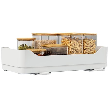 TESA Förvaring skåp utdragbart vit - Lyreco - Kök och servering - Köksutrustning - Köksartiklar