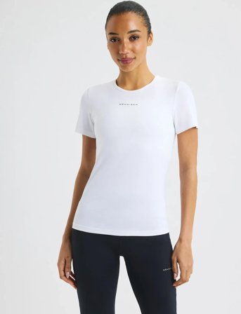 Röhnisch Jacquard Ss Top - White - M