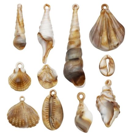 Simulaatio Akryyli Kotilon Kuori DIY Korutarvikkeet Valtameri Tyyli Rannekoru Avaimenperä Pieni Riipus