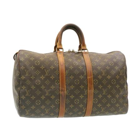 Louis Vuitton Vintage, Pre-owned Keepall 45 Bruin, Dames, Maat:ONE Size