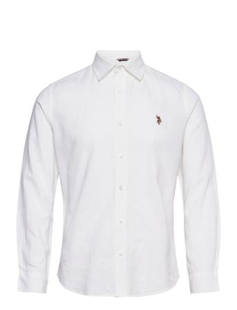 Uspa Shirt Bolt Men White U.S. Polo Assn.