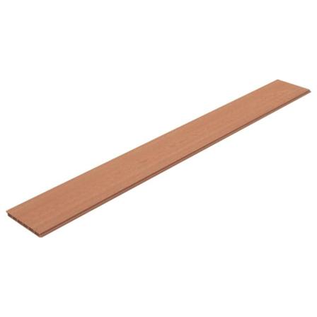 Vidaxl Staketbrädor Reserv 9 St Wpc 170 Cm Brun Brun