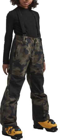 ColourWear Youth Cube Bib Pant Children ski trousers Green 130