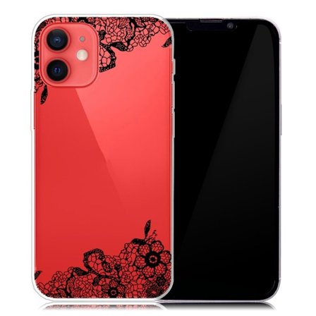 Deco iPhone 13 Mini skal - Spetsblomma