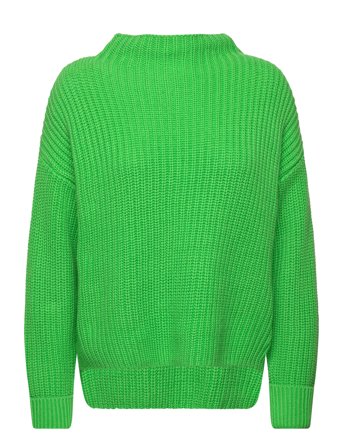 Slfselma Ls Knit Pullover Noos Green Selected