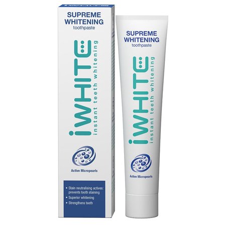 iWhite Tandpasta Supreme 75 ml, Medicin & Pleje, Mund & Tandpleje, Tandpasta