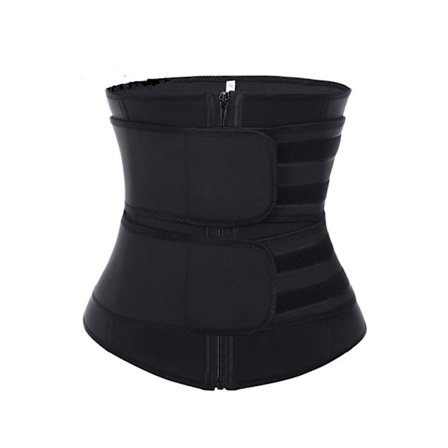 Womens Waist Trainer Bælte Slim Body Shaper Mave Kontrol Bælte Korset Sports Bælte Størrelse L