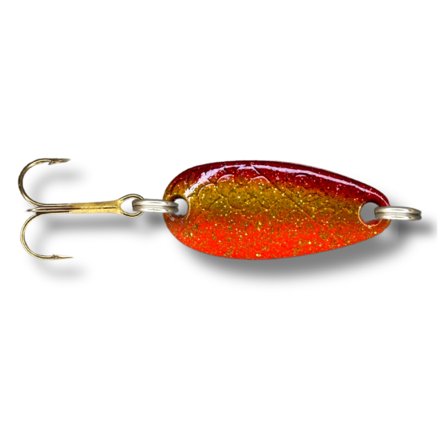 Falkfish Pärla 2,5cm, 4,5g - Si Red Gold Red Glitter