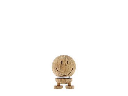 HOPTIMIST Figur Smiley S Raw oak