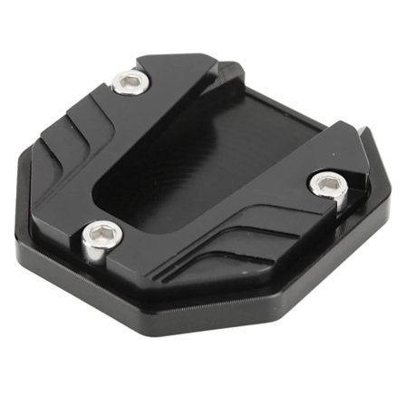 Moottoripyörän sivutukijalan alusta (musta), yleinen alumiiniseoksesta valmistettu anodisoidulla hapetuksella maalattu moottoripyörän sivutukijalan 