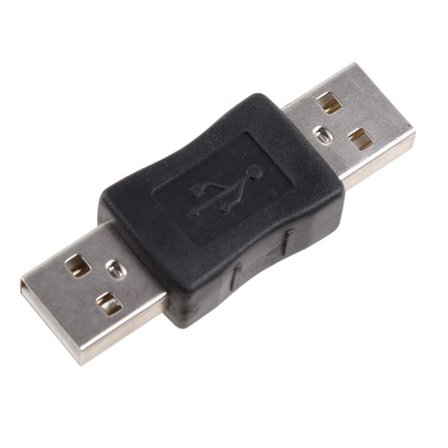 USB 2.0 til USB 2.0 forlængerkoblingsstik-konverteradapter til bærbare computere