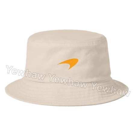 papaya logo Italien Formel 1 bucket hat Vit