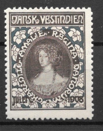 Dansk Vestindien - Jul 1908 - Postfrisk