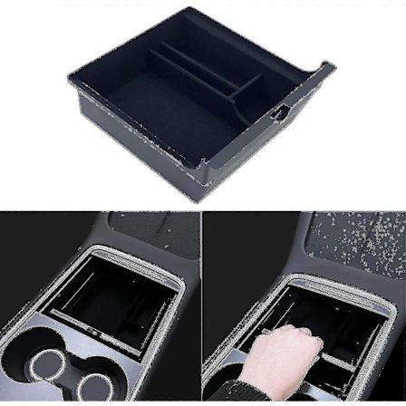 Model 3 Y Mittkonsol, Tesla Model 3 / Y Tillbehör, Mittkonsol, Bilkonsol och Organizer för Tesla