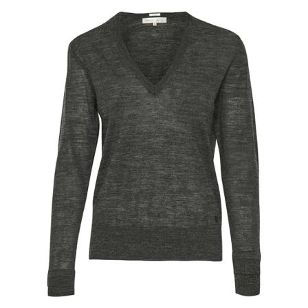 Inwear - Stickade Tröjor & Koftor - Grå - Dam - Storlek: Xl, Dam, Storlek: XL