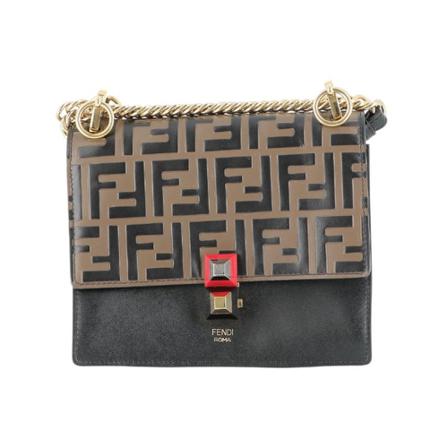 Fendi Vintage, Shoulder Bags Bruin, Dames, Maat:ONE Size