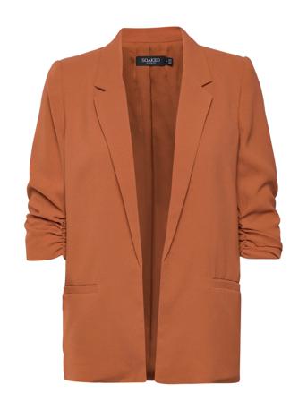 Slshirley Blazer Orange Soaked In Luxury