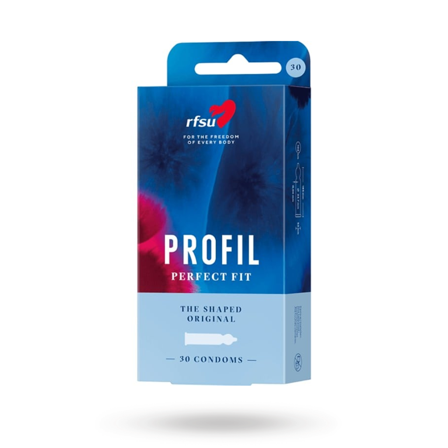 Profil - 30 Pack - Vuxen.se - Extra tunna invisible kondomer, ultra thin kondom