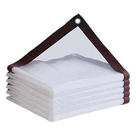 Presenning Vanntett - Klare Kraftige Presenninger, Utendørs Gjennomsiktig Dekke 2x3m