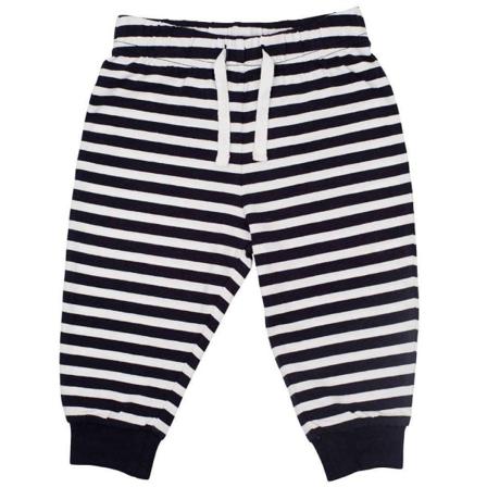 Larkwood Baby Stripe Lounge Byxor 18-24 Månader Marin/vit