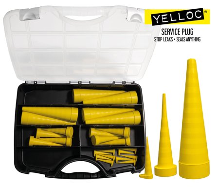 Yelloc Servicebox Serviceline Micro STD XL Serviceplugg 24-pack, 1-42 mm, Verkstad & fordon