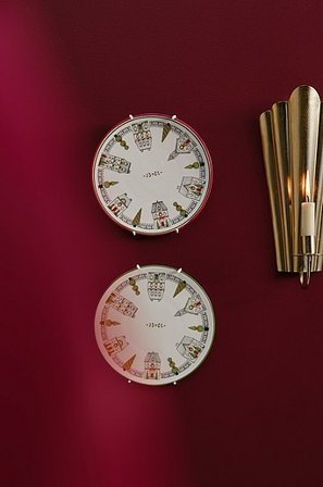 Jotex - Tallrik 2-pack ø 25.7 Cm Vit/multi ANJA - Köp Tallrikar hos Jotex