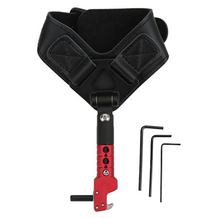 Jousiammunta Yhdistelmäjousi Vapautus Apuvälineet Laukaisin Säädettävä Jousi Vapautus Rannehihna Ammunta Rannehihna Levityslaite Punainen