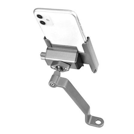 Yleispätevä polkupyörän puhelimen pidikkeen kiinnike - Takakatse / Harmaa
