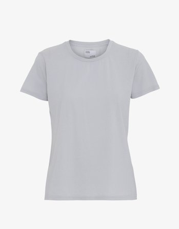 Women Light Organic Tee - Limestone Grey - XL