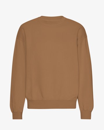 Organic Oversized Crew - Sahara Camel 2XL
