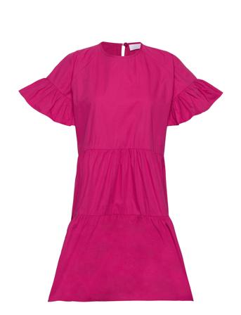 2Nd Loretta Tt - Crispy Poplin Dresses Party Dresses Rosa 2NDDAY*Betinget Tilbud