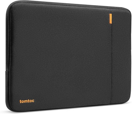 Tomtoc Defender-A13 Protective Laptop Sleeve for 16-inch MacBook Pro - Black