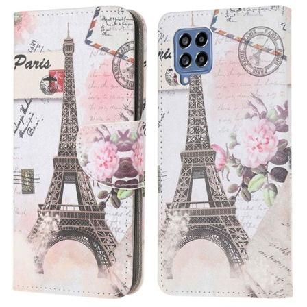 Wonderland Samsung Galaxy M33 5G flip etui - Tårn Multicolor