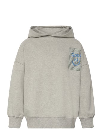Tnpatrick Os Melange Hoodie Grey The New