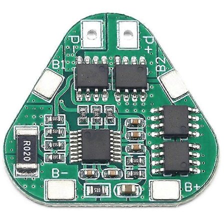 12v 18650 Lithium Batteribeskyttelseskort 11.1v 12.6v Overopladning Over-afladningsbeskyttelse 8a 3 Cell
