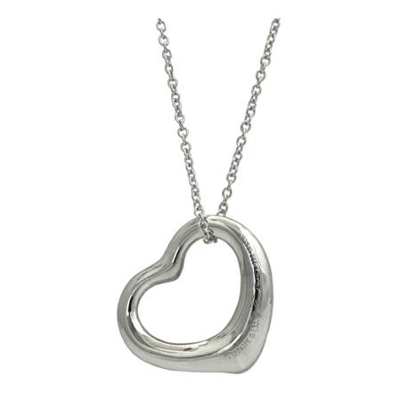 Tiffany & Co. Pre-owned, Necklaces Grijs, Dames, Maat:ONE Size