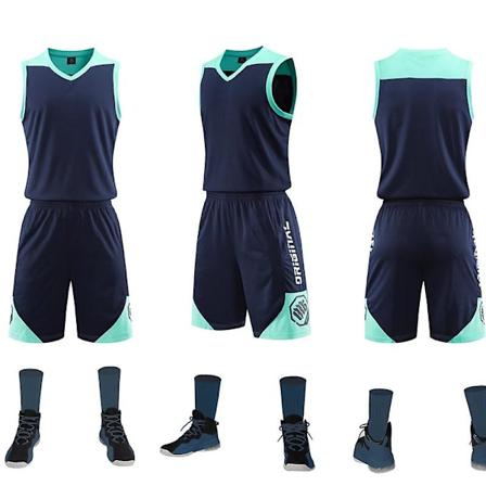 Basketbolltröja Unisex Snabbtorkande Bolltränings Sporttröja Royal Blue(S)