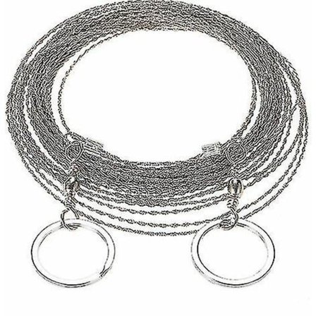 10 meter lång utomhustrådsåg, rullsågsöverlevnadsvajer, AC-sågstråd [XH]