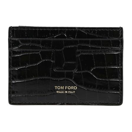 Tom Ford Card Holder Sort, Herre Punge og Kortholder, Størrelse: ONE Size