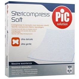 Pic Stericompress Soft Garza TNT 10x10cm 100 Pezzi Sterili