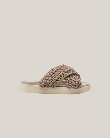INUIKII WOVEN Beige Skor Tjej - Kids Brand Store