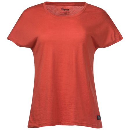 Bergans Oslo Wool Women's Tee Women short-sleeved sweaters Red XS