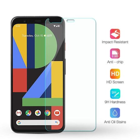 SKALO Google Pixel 4 XL Karkaistu Lasi Näytönsuoja